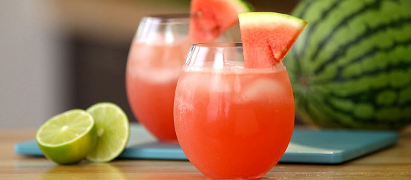 آب هندوانه و لیمو